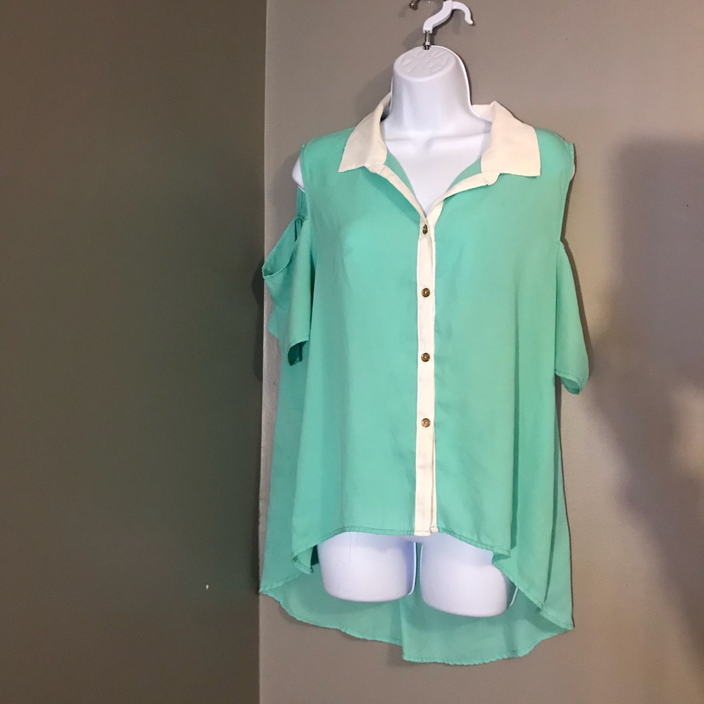 Mint Button up